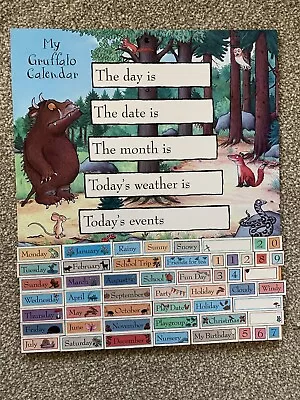 £2.50 • Buy TeNues My Gruffalo Magnetic Calendar Seasons Months Days Of The Week
