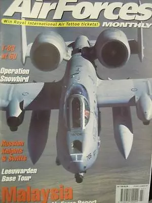 Air Forces Monthly Magazine July 1998-Malaysia/Russia/T-33 At 50/Leeuwarden Base • $8.80