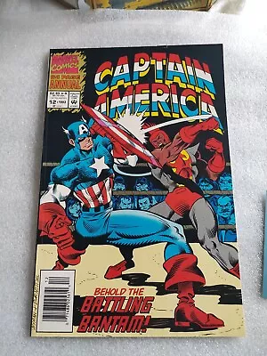 Captain America Annual #12 Marvel 93 With Trading Card Good Condition See Photos • £5.50