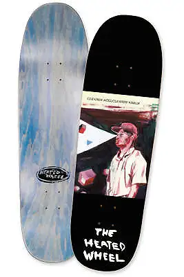 The Heated Wheel Neil Blender Cleaner Acid 9.25 Shaped Skateboard Deck • $65