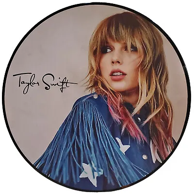 Taylor Swift - Photo Picture Disc - Real Vinyl 12  - Upcycled Wall Art • $15.99