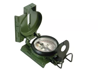 Official  Cammenga Model 3HCS US Miltary Lensatic Compass With Olive Drab Pouch • $37.48