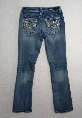Vigoss Heritage Fit Jeans Women's Size 6/32 Mid Rise Slim Boot Medium Wash  • $28.80