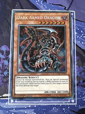 Yu-Gi-Oh! Dark Armed Dragon Secret Rare 68 Kaiba Mega Pack Near Mint • £2.75