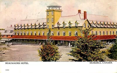 Beaunauris Hotel Muskoka Ontario Canada 1906 Vintage Postcard (sc 89) • $9.50