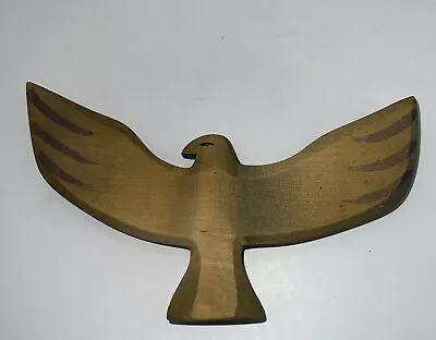 RARE Vintage Ostheimer  Eagle With Spread Wings~Handmade Wood Toy~Germany • $89