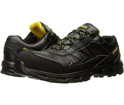 $40 • Buy Stanley Men's Laser Composite Toe Work Shoes Black Size:9.5 Regular Width
