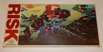 Vintage 1980 Risk World Conquest Board Game Excellent Shape - Complete R14523 • $48.97