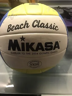 Mikasa Vollyball Game Ball Signed Pablo Diego Gutierrez & Argentina Team Players • $150