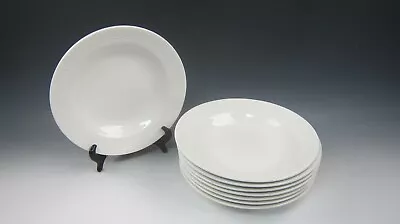 Lot Of 8 Martha Stewart China BASKETWEAVE Soup/Cereal Bowls EXCELLENT • $50