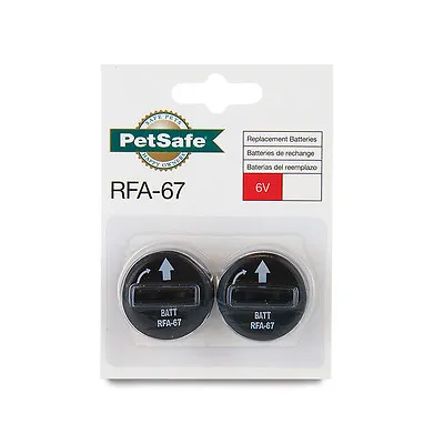 Petsafe GENUINE 6volt Lithium Battery For Bark Collar - RFA-67 2 PACK • $23.90