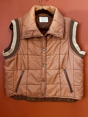 Vintage Sears Outdoor Wear Puffer Vest Mens Large That 70s Show Happy Days Fonze • $99.95