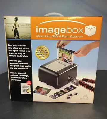 Pacific Image Imagebox 35mm Film Slide & Photo Converter Scanner • $34