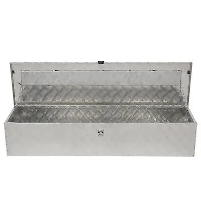 50  Aluminum Camper Tool Box W/ Lock Pickup Truck Bed ATV Trailer Storage • $117.59