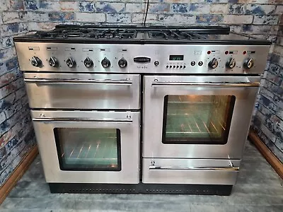 Rangemaster Toledo 110 Stainless Steel Dual Fuel - DELIVERY AVAILABLE • £820