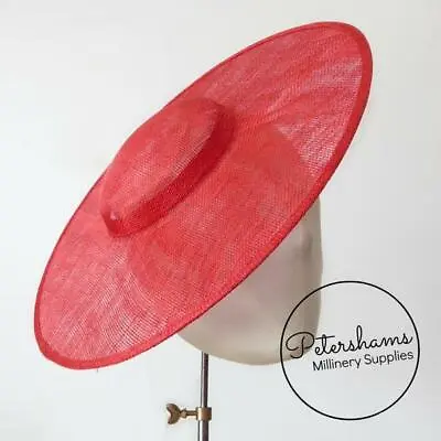 Cartwheel Sinamay Fascinator Hat Base For Millinery & Hat Making  • £21