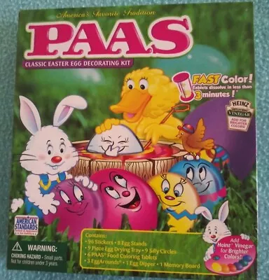 PAAS Egg Decorating Kit Classic New • $6.99