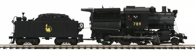 MTH 20-3661-1 #789 JERSEY CENTRAL 4-6-0 Camelback W/ Proto 3 - NIB • $900