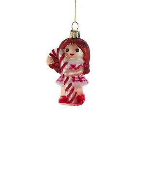 Kurt Adler Rudolph Red Nosed Reindeer Glass Doll Misfit Toy Christmas Ornament • $17.05