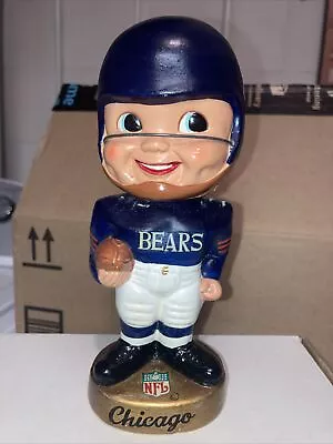 Vintage / Chicago Bears 1967 /Nodder -Bobblehead / Gold Base • $129