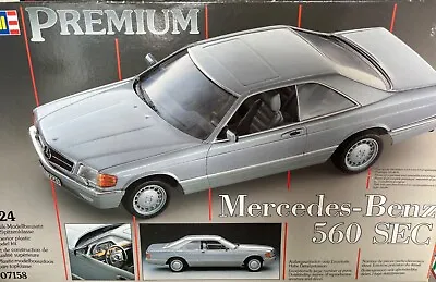 Revell Premium 07158 Mercedes Benz 560 SEC 1/24 McM Kit Niob Si • $69.88