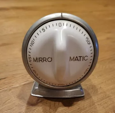 Vintage Kitchen Time MIRRO MATIC By Lux Works - Great LOOK  • $10