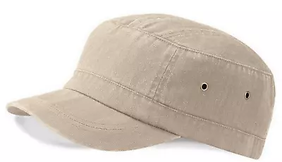 New Classic Vintage Urban Army Military Cap Washed Cotton Adjustable Comfortable • £7.50