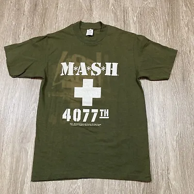 Vintage Mash Shirt Medium 80s 90s M*A*S*H* 4077th Fox TV Show Series Promo Tee • $18.73