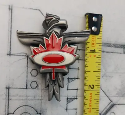 Oakley 2010 Olympics Canada Totem Hat Pin • $69.99