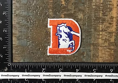 Vintage Denver Broncos NFL Football Team Logo Iron-On Patch • $6