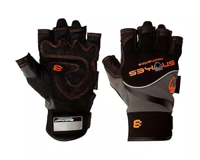 Snakes Mechanics Fingerless Gloves G921A - Armorskin Palm With UPF50+ Protection • $15.89
