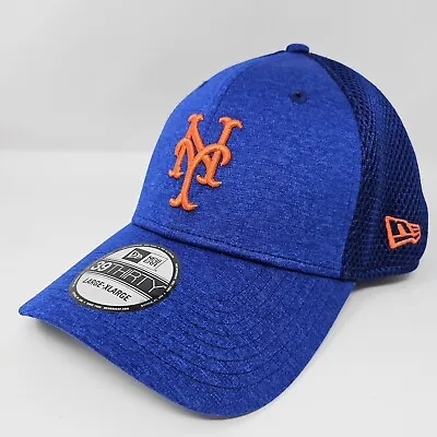 New York Mets New Era Blue Team Classic 39Thirty Flex Fit Mesh Hat • $24.95