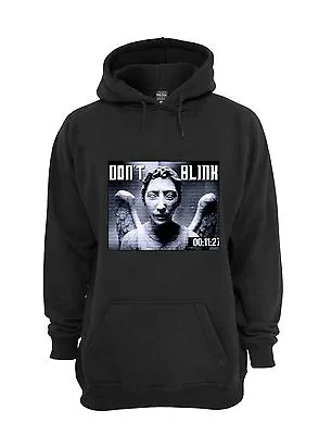 Dont Blink Weeping Angels Sweatshirt Hoodie - Black - Size L - The Doctor Who • $34.95