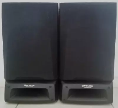 Pioneer Speaker System Set Tv Theatre Stereo Hifi Black 50w 6 Ohms S-j1500d • $89.95