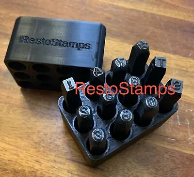 Stage 1 Mustang Number Kit 0-9 Star Stamp And Any 2 Letters You Need!! • $152