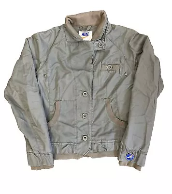 Nike Sportswear Cortez Army Button Up Jacket RARE Womens Size XS • $17