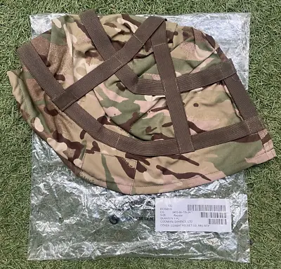 BRITISH ARMY MK6 HELMET COVER MTP Camo BRAND NEW Genuine Issued Military Surplus • £7.99