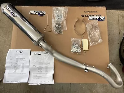 '04-'05 Honda CBR450R Micron Off-Road Pipework And Silencer • $195