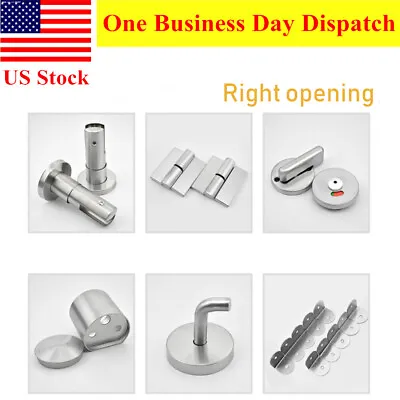 $25.69 • Buy Door Lock Bolt Vacant Engaged Privacy Indicator For Toilet Restroom Bathroom Kit