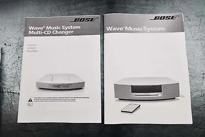New Bose Wave Music System AWRCC1  AWRCC2 Multi-CD Changer  Owners Guide Manual • $25.99