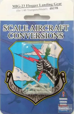 SAC48198 1:48 Scale Aircraft Conversions - MiG-23M/MF/ML/BN Flogger B/H Landing • $24.79