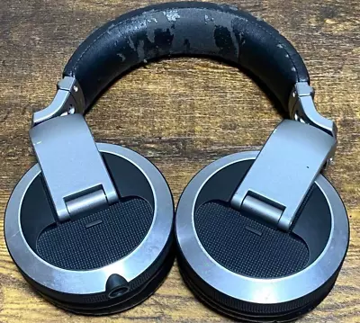 Pioneer DJ HDJ-X7 Professional Over-Ear DJ Headphones Silver Tested & Works • $92.99