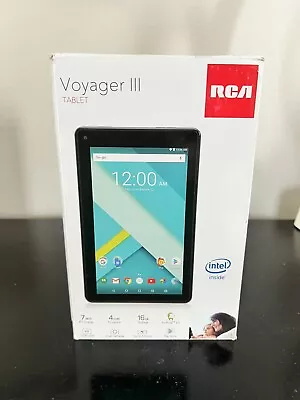 RCA Voyager 3 III Tablet 4 Core Processor Google Play HD Dual Cameras 16GB • $34.98