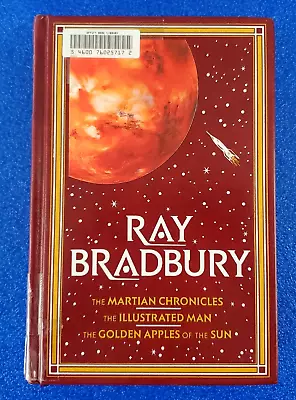 The Martian Chronicles Illustrated Man The Golden Apples Of The Sun Hardcover • $39.99