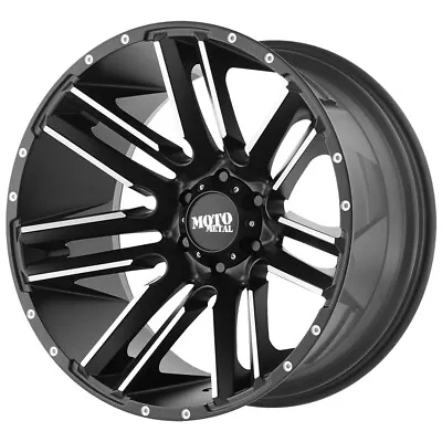 Moto Metal MO978 Razor 20x9 8x6.5  +18mm Black/Machined Wheel Rim 20  Inch • $340