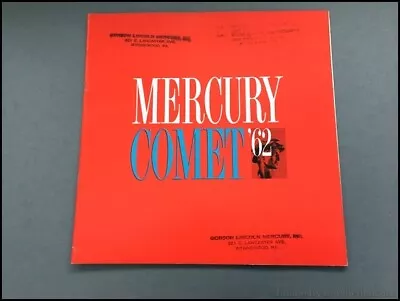 1962 Mercury Comet And S-22 20-page Vintage Car Sales Brochure Catalog • $17.56