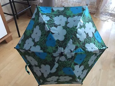 £25 • Buy Bugaboo Parasol/Umbrella Andy Warhol Flowers Fits Donkey/Buffalo/Cameleon/Bee