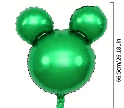 GREEN Single Mickey Mouse Aluminum Foil Balloons Party Decoration Mix & Match • $3.99