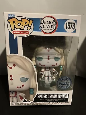 Funko Pop Spider Demon Mother Exclusive Demon Slayer-Limited Edition+ Protector • £13