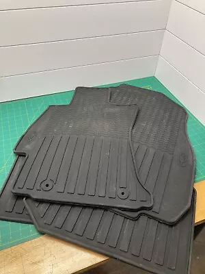 OEM 2014-2018 Subaru Forester All Weather Floor Mats Black Rubber J501SSG200 • $29.95